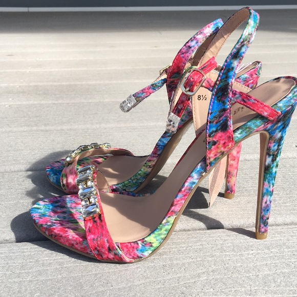 Zigi Soho Shoes - Zigi Soho colorful blinged our high heels